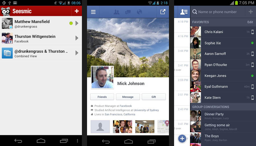 Appli facebook gratuites P1 A